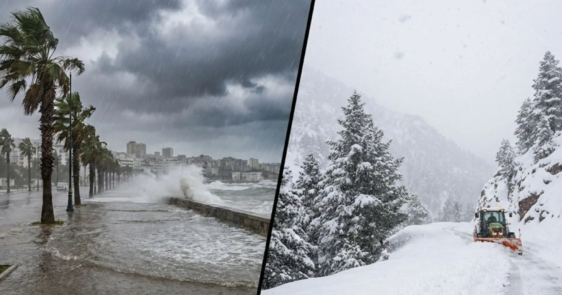 Fortes pluies, vents violents et chutes de neige : voici les wilayas en alerte ce vendredi 13 février
