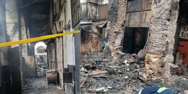 Incendie nocturne au populaire marché de Chartres à Alger : deux personnes incommodées