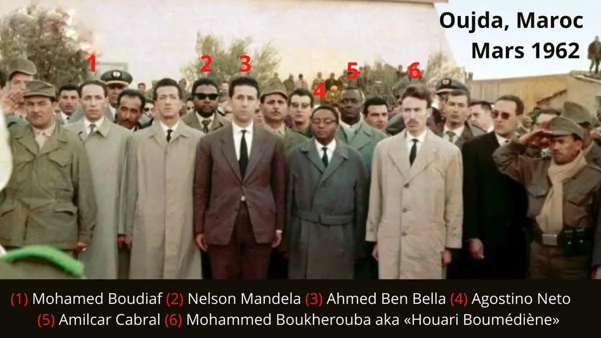Visite de Nelson Mandela à Oujda en 1962