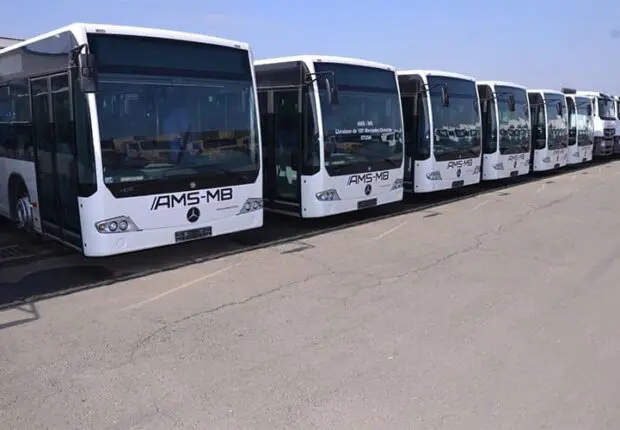 Modernisation du transport : l’Algérie reçoit un premier lot de bus importés
