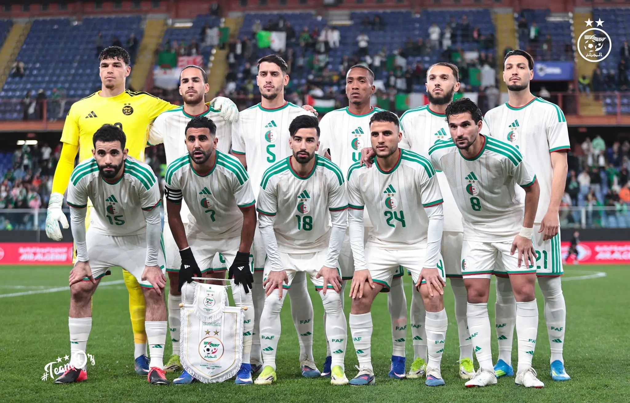 Algérie 7 – Guatemala 0 : galop d&rsquo;entrainement pour les Verts
