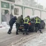 Info trafic : La neige paralyse plusieurs axes routiers dans 4 wilayas ce lundi 30 mars