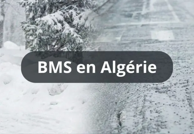BMS – Météo Algérie : fortes pluies et chutes de neige ce mardi 10 mars, voici les wilayas concernées
