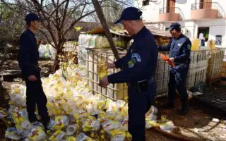 La police sévit contre la spéculation : des citernes d&rsquo;huile subventionnée saisies à Boumerdès [IMAGES]