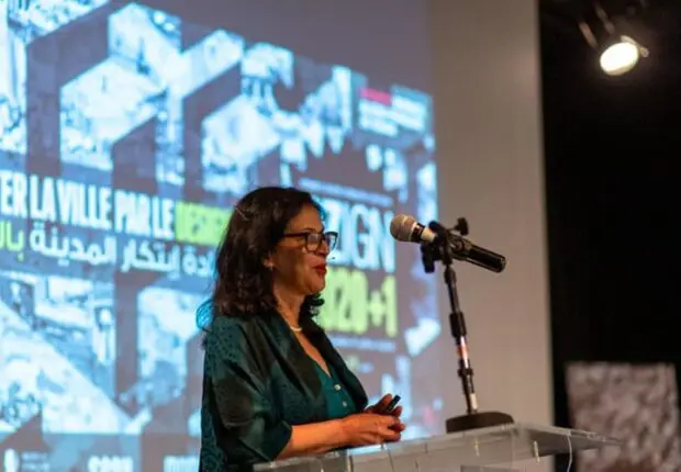 Feriel Gasmi Issiakhem, designer algérienne, décorée par la France