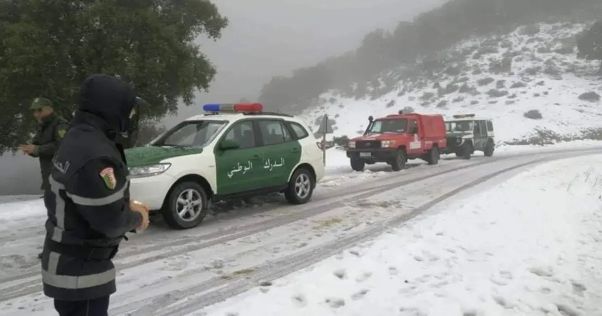 Gendarmerie nationale : Voici la liste des routes fermées par la neige ce mardi 07 avril
