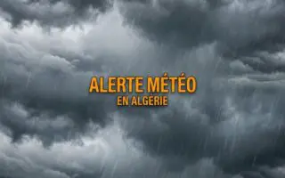 BMS – Météo Algérie : fortes pluies ce vendredi 24 avril, plusieurs wilayas en vigilance orange