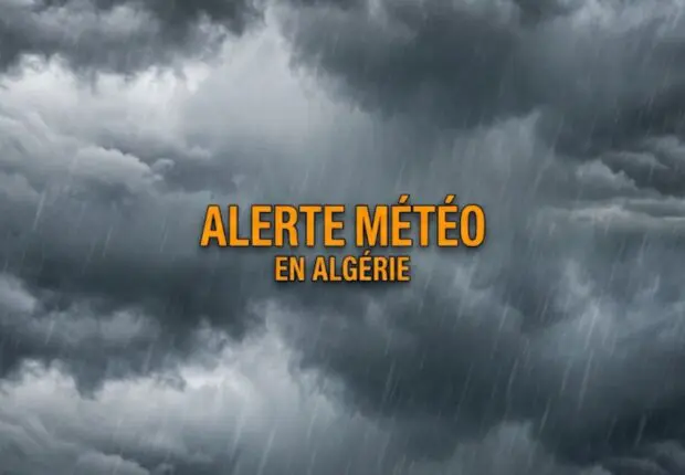 BMS – Météo Algérie : fortes pluies ce vendredi 24 avril, plusieurs wilayas en vigilance orange