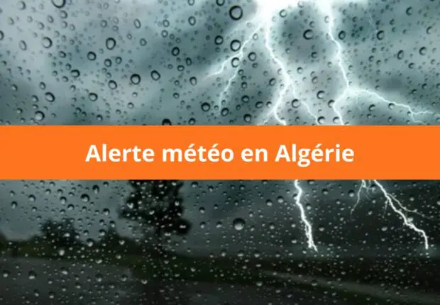 BMS – Vigilance orange : fortes pluies attendues dans plusieurs wilayas, voici les régions concernées