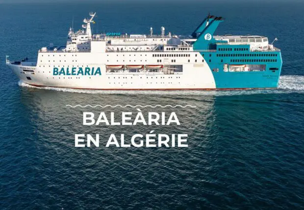 Traversées maritimes avec Baleària : la compagnie redéfinit les liaisons entre l’Algérie et l’Espagne