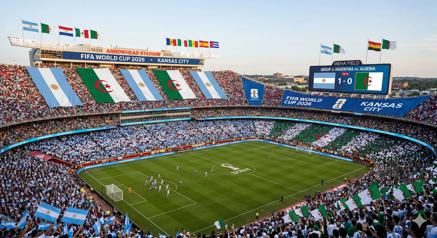 L’Algérie arrive à la Coupe du monde avec une liste encore en suspens avant d’affronter l’Argentine