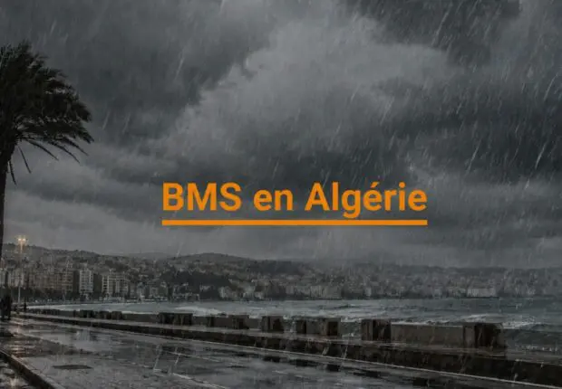 Alerte météo : BMS et vigilance orange pour pluies ces 6 et 7 mai, plusieurs wilayas concernées
