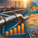 Gaz algérien vers l&rsquo;Europe : quatre mois de hausse consécutifs, l&rsquo;Algérie creuse l&rsquo;écart