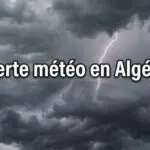 Pluies orageuses dans plusieurs wilayas ce samedi 16 mai : découvrez les alertes météo en vigueur