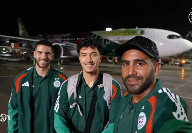 L&rsquo;équipe d&rsquo;Algérie à pied d&rsquo;œuvre à Kansas City : Mahrez évoque le match face à l&rsquo;Argentine