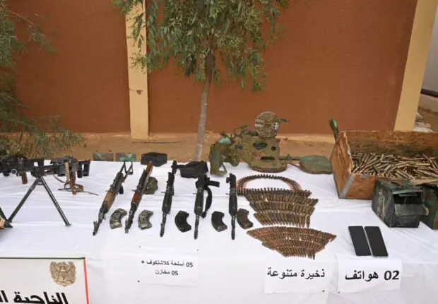 DUSHKA, RPG-7, FMPK… L&rsquo;ANP saisit un important lot d&rsquo;armes de guerre dans cette wilaya