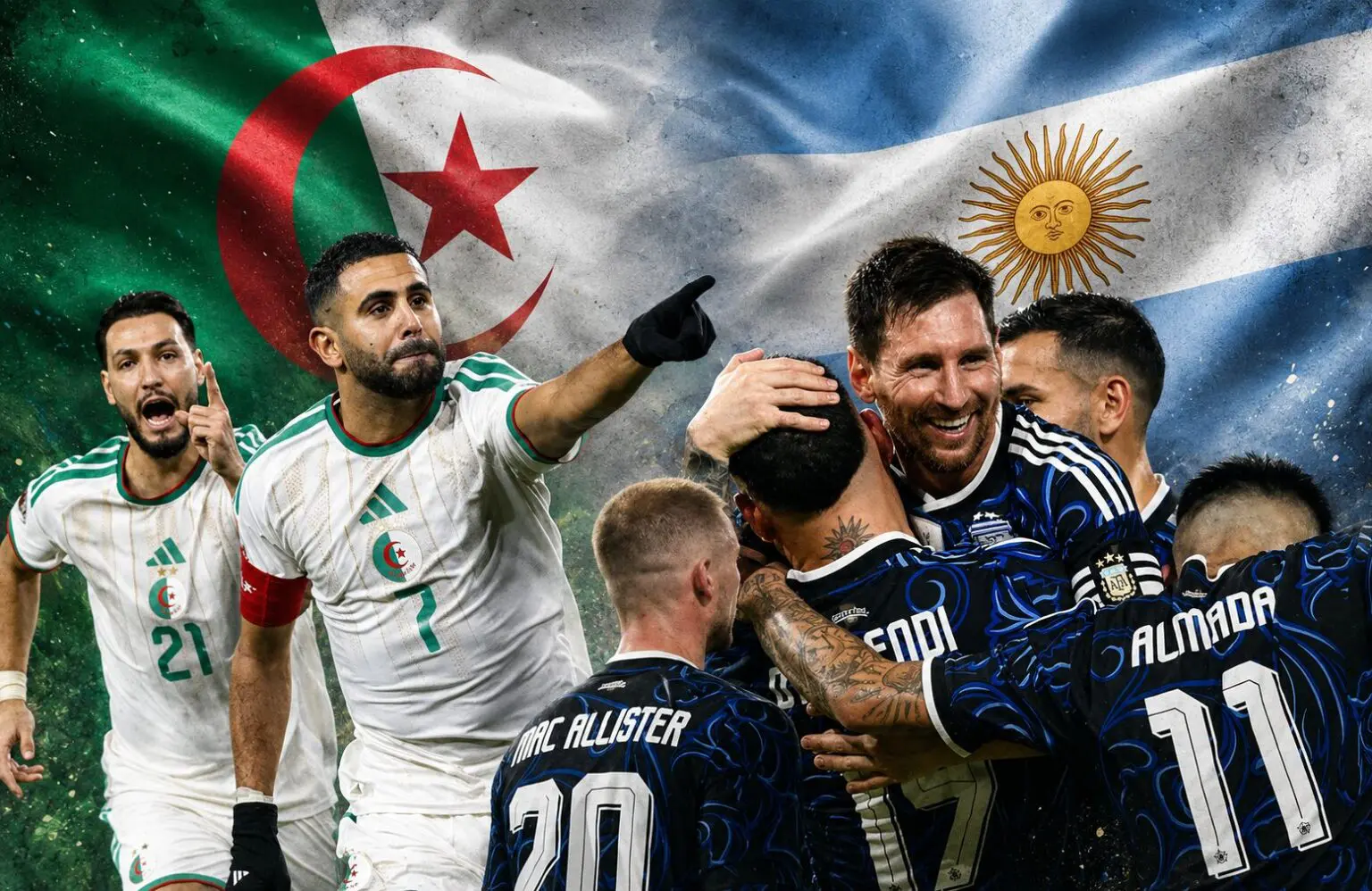Algérie – Argentine : à quelle heure et sur quelles chaines voir le match ?