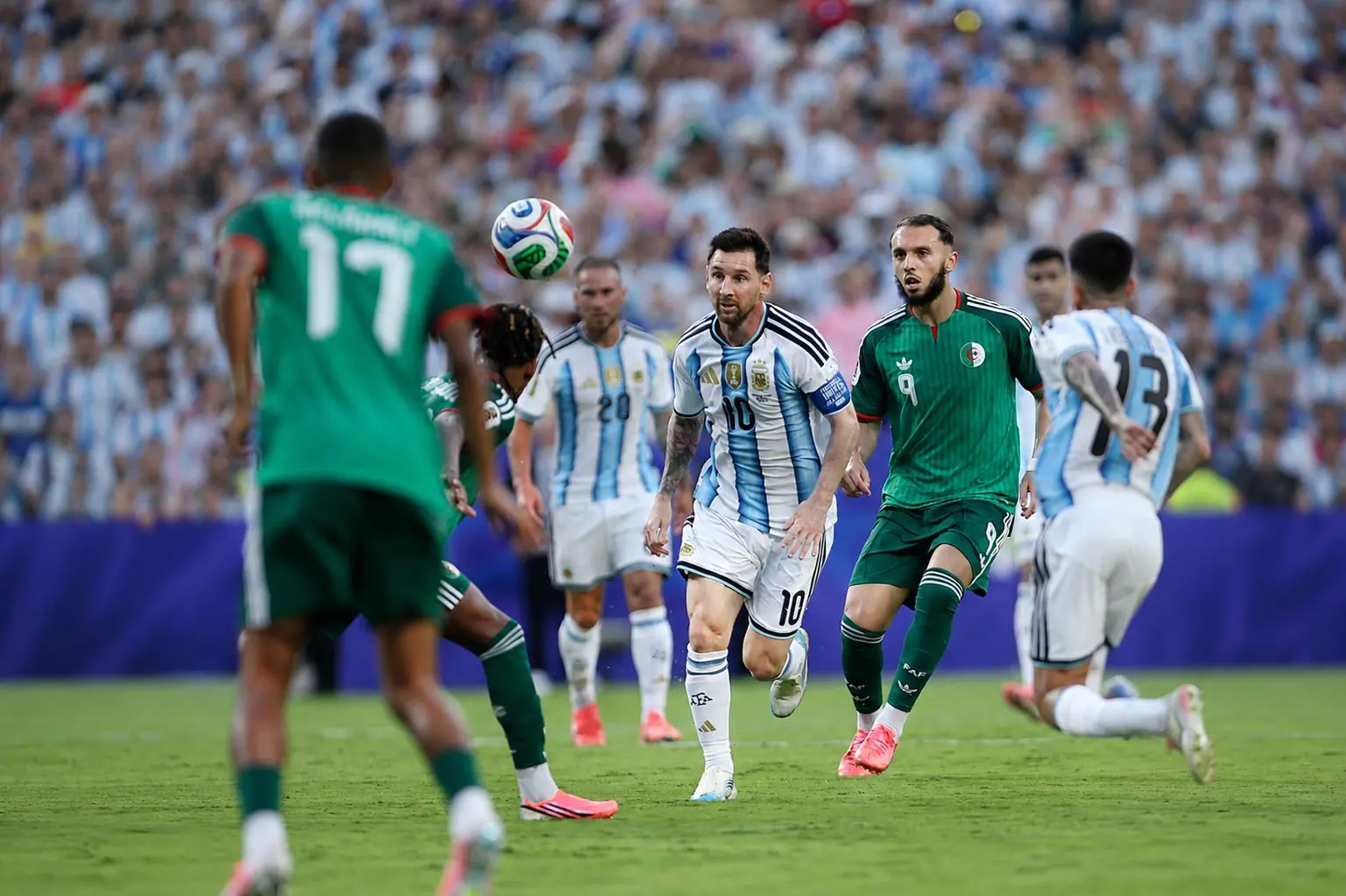 Algérie 0 – Argentine 3 : Messi punit les Verts