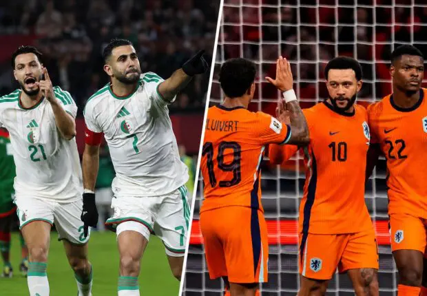Pays-Bas – Algérie : à quelle heure et sur quelles chaines voir le match ?