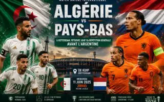 Algérie – Pays-Bas : le vrai test de Petkovic avant l&rsquo;Argentine au Mondial 2026
