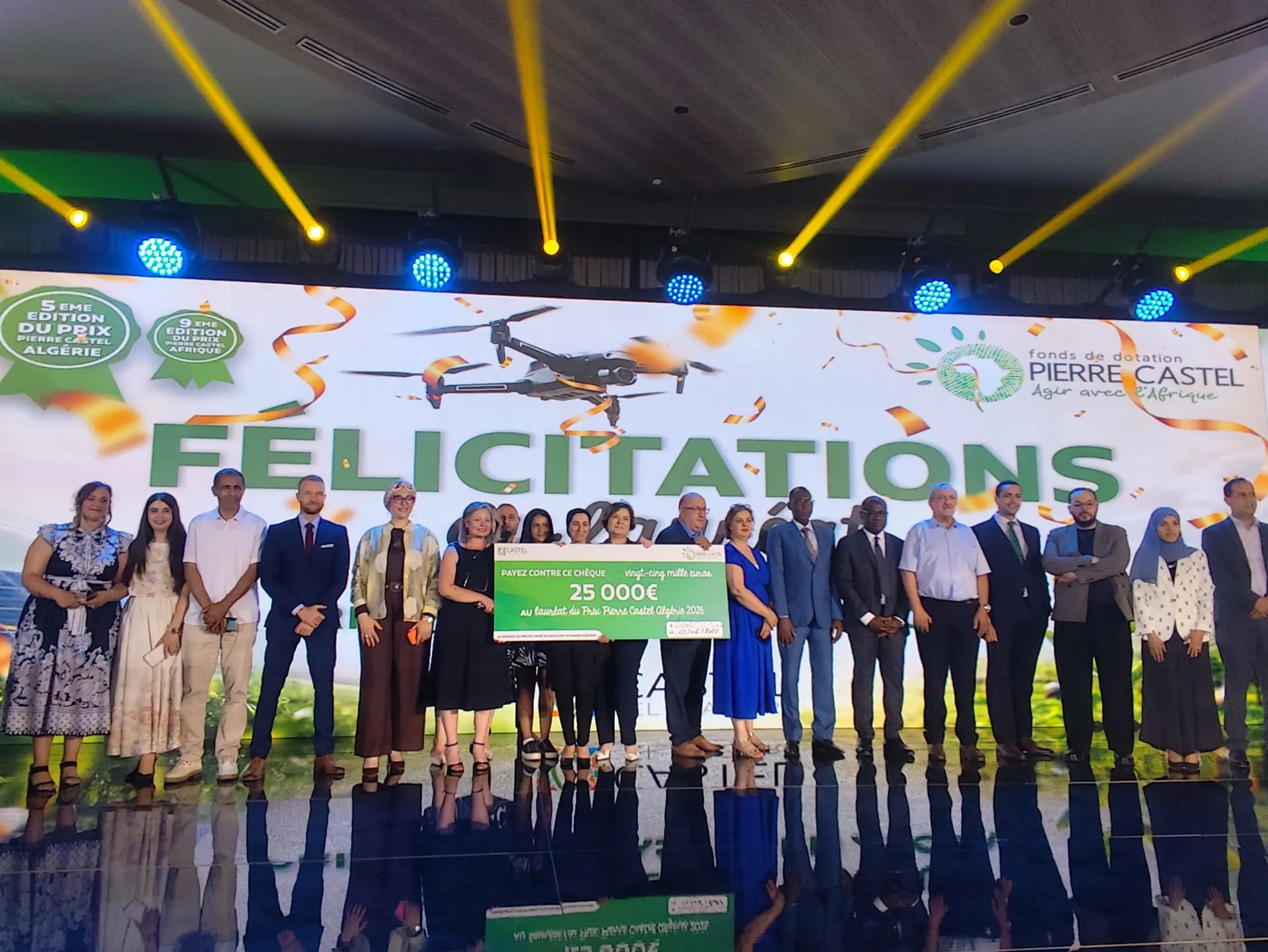 Prix Pierre Castel Algérie 2026 : Tinhinane LARAB sacrée lauréate de la 5ᵉ édition