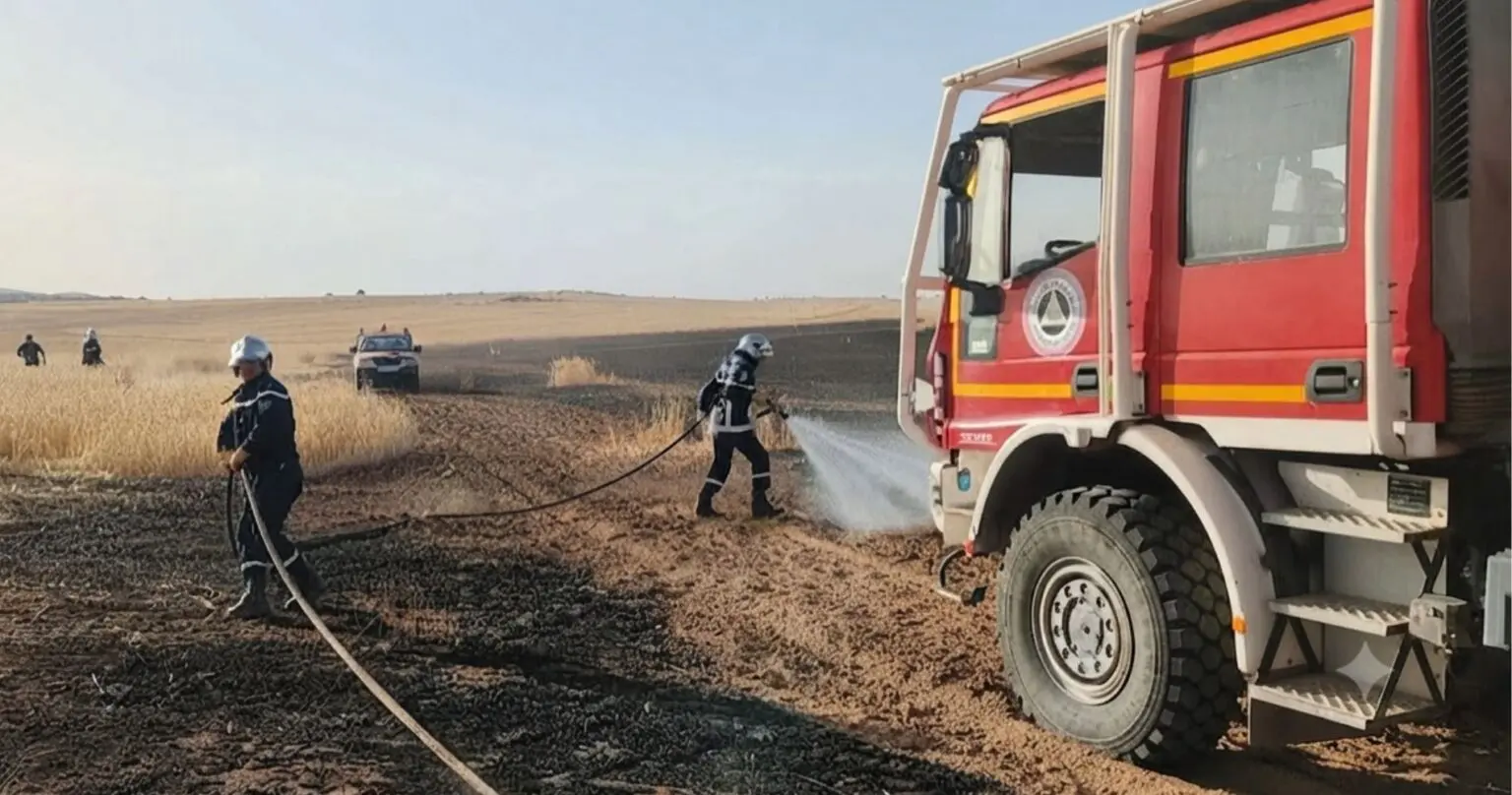 Incendies en Algérie : voici les 13 wilayas où les feux restent restent actifs