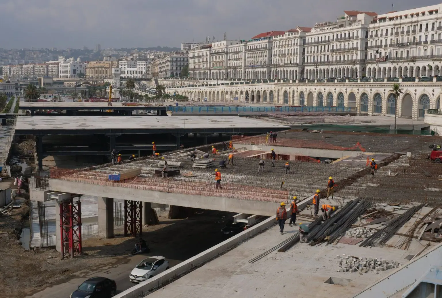 Projet de la promenade de la Pêcherie d’Alger : en images, l’état d’avancement du chantier
