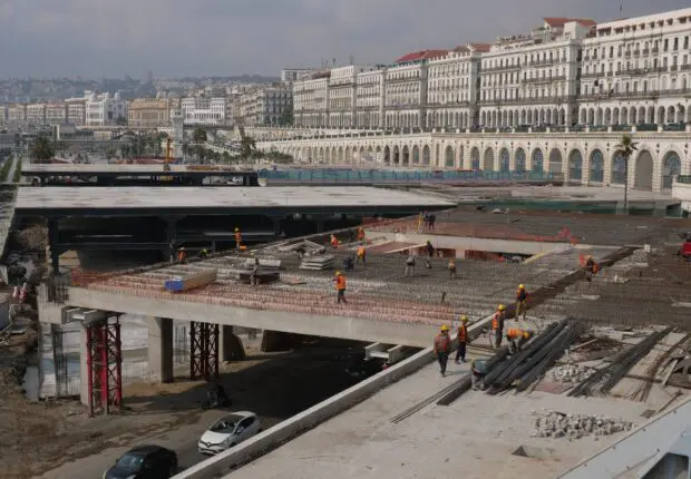 Projet de la promenade de la Pêcherie d&rsquo;Alger : en images, l&rsquo;état d&rsquo;avancement du chantier