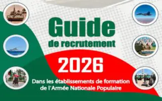 Recrutement ANP 2026 : le MDN publie le guide d’accès aux écoles militaires