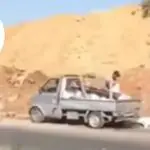 Filmé en train de jeter des déchets au bord de la route, un conducteur lourdement sanctionné à Alger