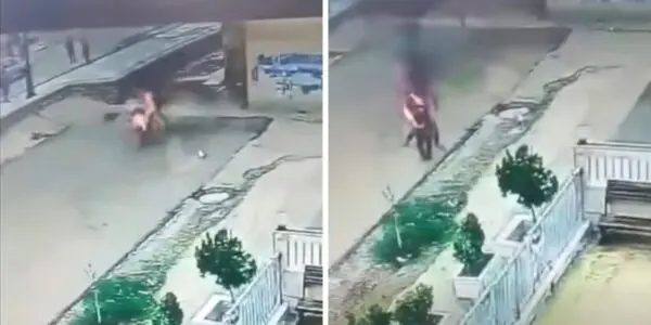 La vidéo a choqué les Algériens : l&rsquo;auteur de l&rsquo;attaque à l&rsquo;essence à Djelfa arrêté en moins de 30 min