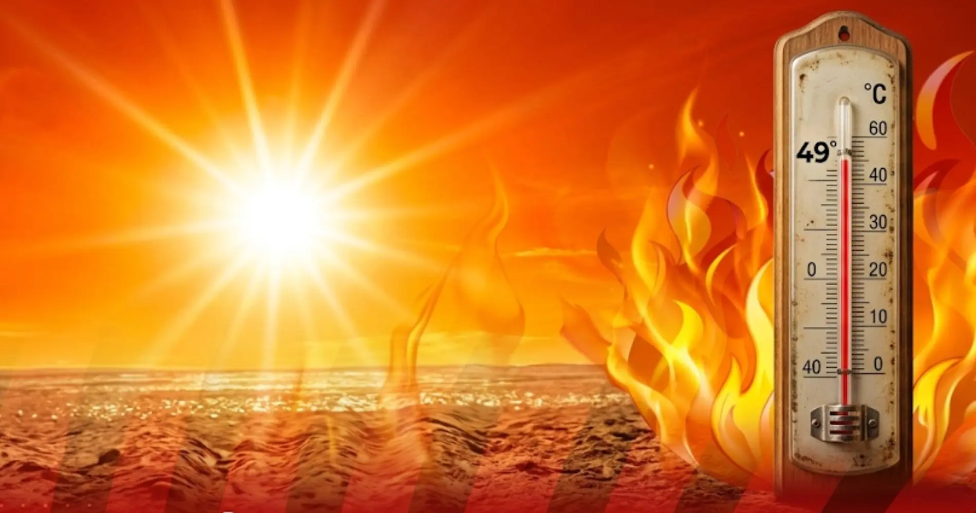 Vague de chaleur en Algérie : canicule à 49 °C, alerte météo maintenue ce mardi 14 juillet