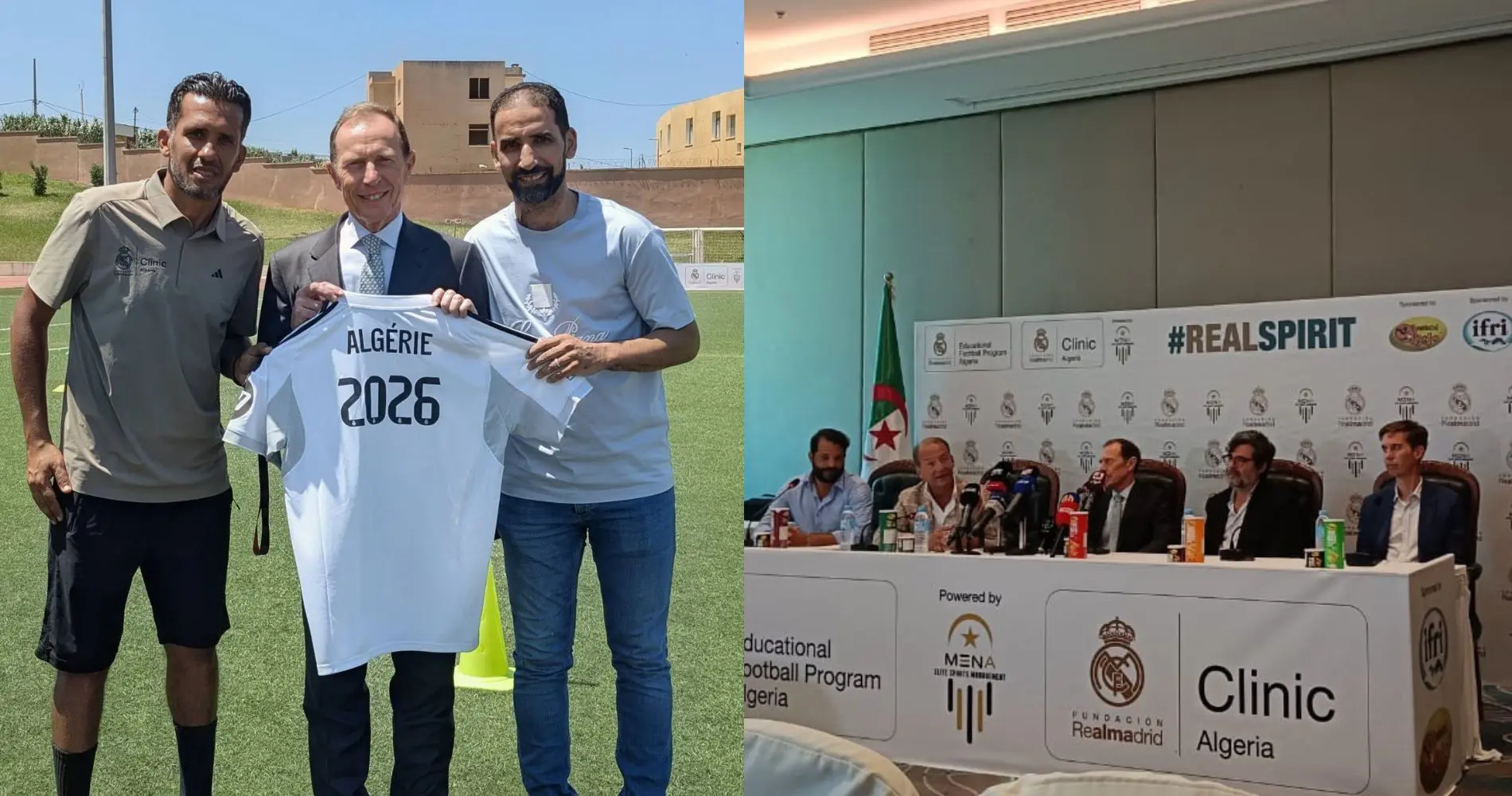 Le Real Madrid débarque à Alger : le géant espagnol a un plan ambitieux pour les jeunes Algériens