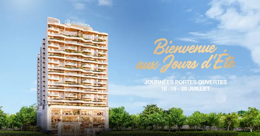 Résidence La Galerie : Oussama Promotion organise des journées portes ouvertes avec une offre exclusive