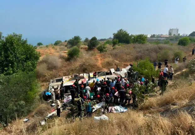 Un grave accident de bus fait 25 morts et 44 blessés à Boumerdès
