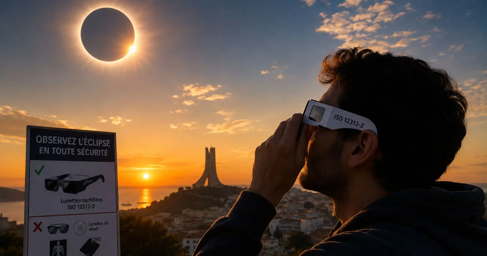Éclipse solaire du 12 août : comment l’observer en toute sécurité ce soir ? Voici ce qu’il faut savoir