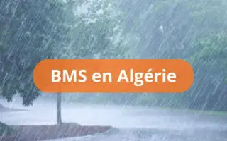 BMS – Vigilance orange en Algérie : la pluie s’abat sur 22 wilayas ce jeudi, jusqu’à 40 mm attendus