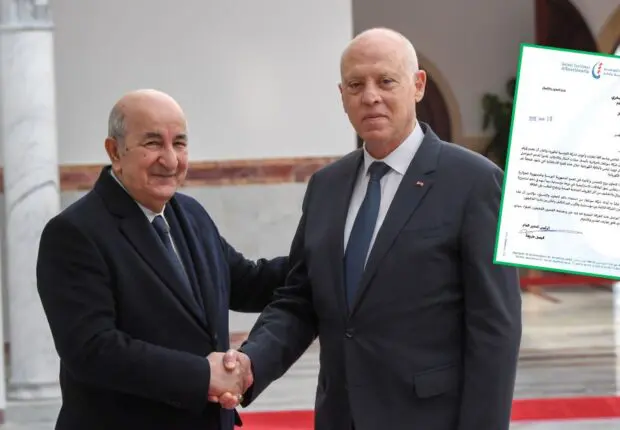 Par un message officiel : la Tunisie exprime sa gratitude envers l&rsquo;Algérie pour ce geste fort
