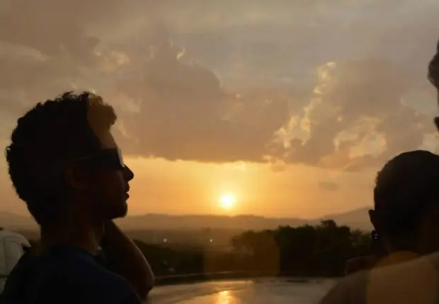 Voici la meilleure photo de l&rsquo;éclipse solaire en Algérie