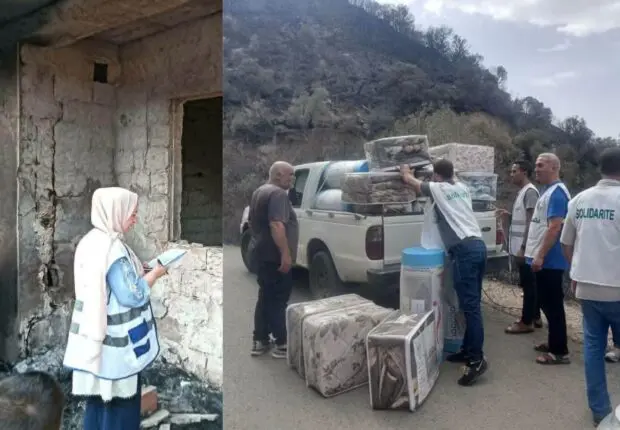 Incendies : le ministère de la Solidarité déploie ses équipes sur le terrain