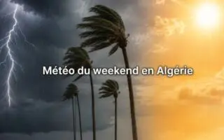 Alerte météo en Algérie : pluies et orages jusqu&rsquo;à 18h ce vendredi, canicule dès demain dans ces wilayas