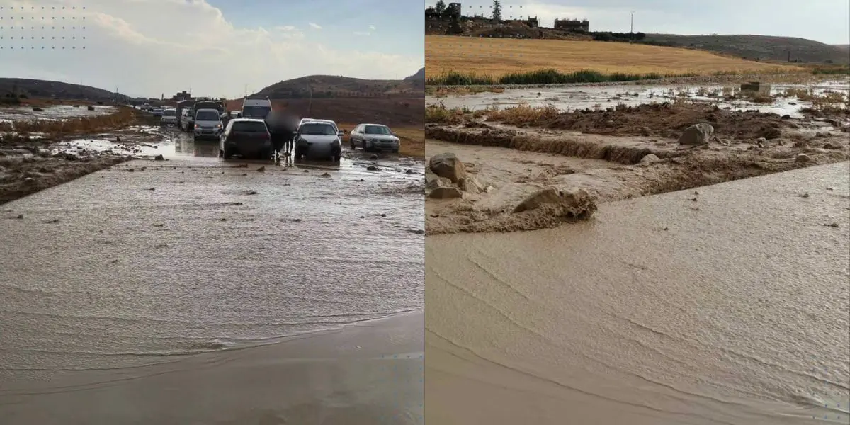 Fortes pluies à Constantine : plusieurs routes fermées en raison de la montée des eaux