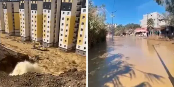 Boumerdès : une fuite d’eau colossale sur le réseau de Taksebt inonde plusieurs cités à Boudouaou