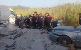 Grave accident à Tizi Ouzou : un carambolage impliquant 11 véhicules fait 10 morts et 12 blessés