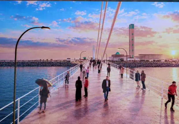 Nouvelles routes et littoral métamorphosé : avancée des travaux et futur visage d&rsquo;Alger en images