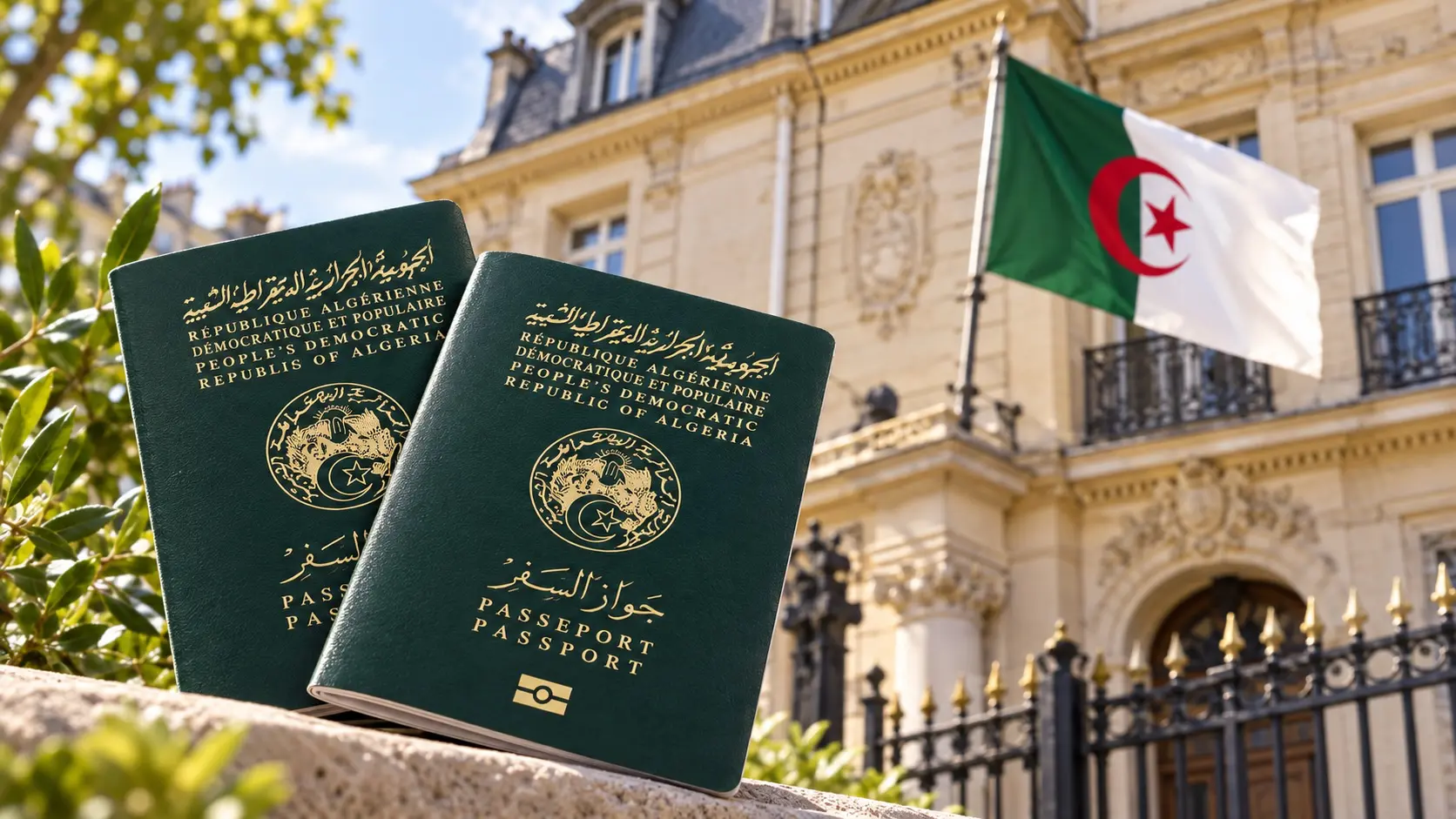 Passeport algérien en France : Metz sans RDV, retrait à Laval le 27 septembre, Paris en ligne