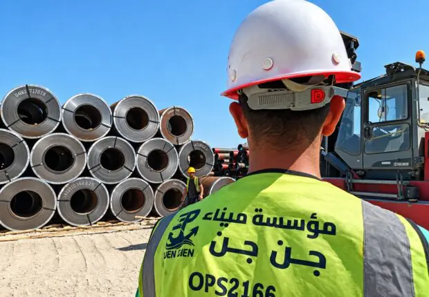 Port de Djen Djen : 5 700 tonnes d&rsquo;acier chinois transbordées vers Djibouti, 3e opération de 2026