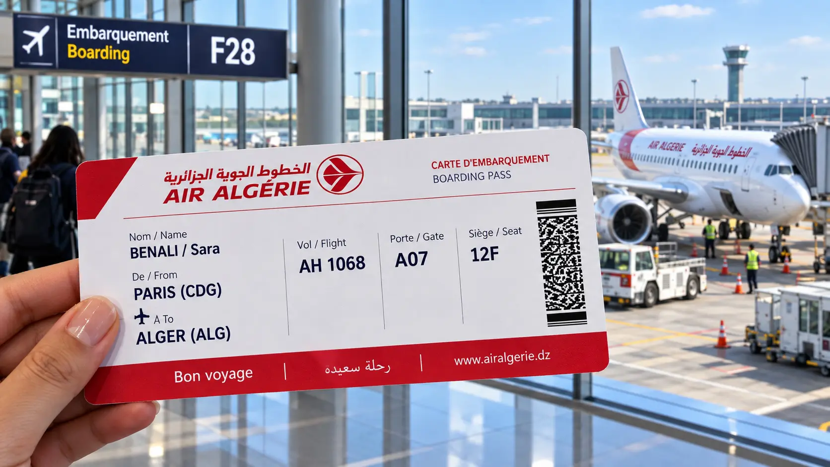 Toussaint 2026 : Paris-Alger de 486 € le 17 octobre à 140 € le 22 chez Air Algérie