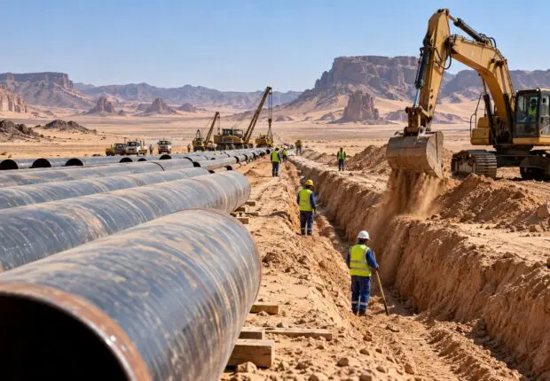 Gazoduc transsaharien : l&rsquo;Algérie en chantier avant le projet Maroc-Nigeria