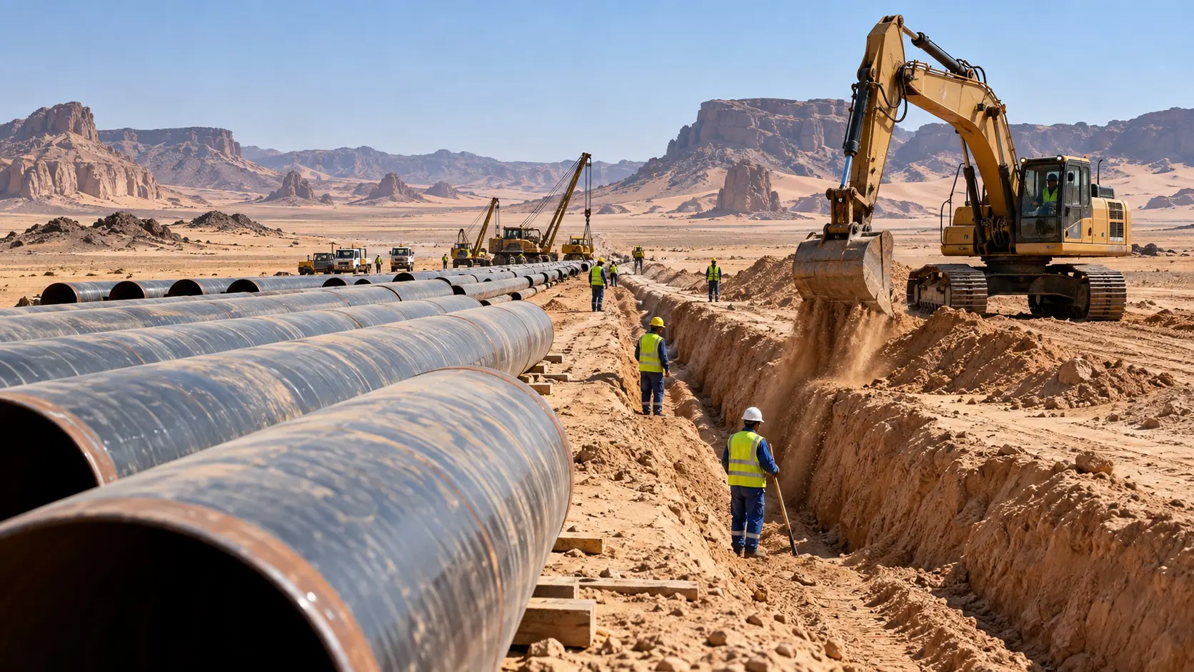 Gazoduc transsaharien : l’Algérie en chantier avant le projet Maroc-Nigeria